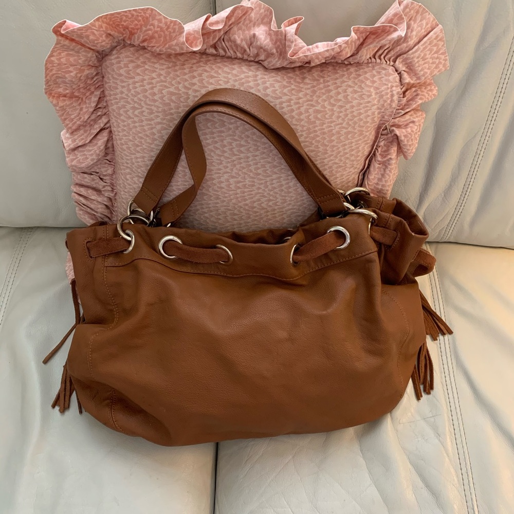 Vegan leather hobo bag